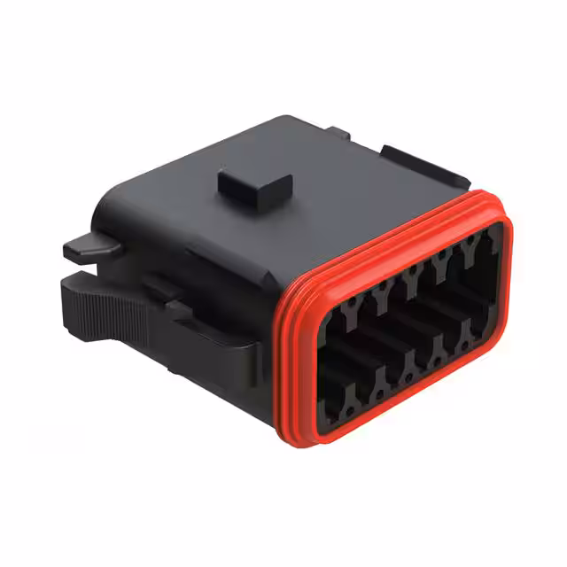 AT06-12SA-RDBLK Amphenol Sine Systems Corp  Boîtiers de connecteurs rectangulaires